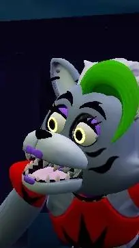 ai character: young roxy background