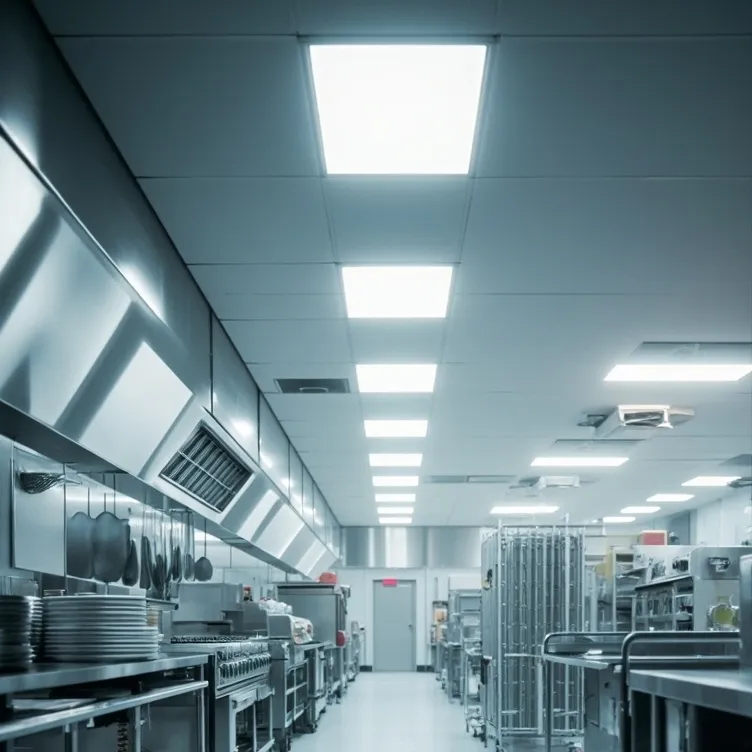 chat with ai character: school kitchen