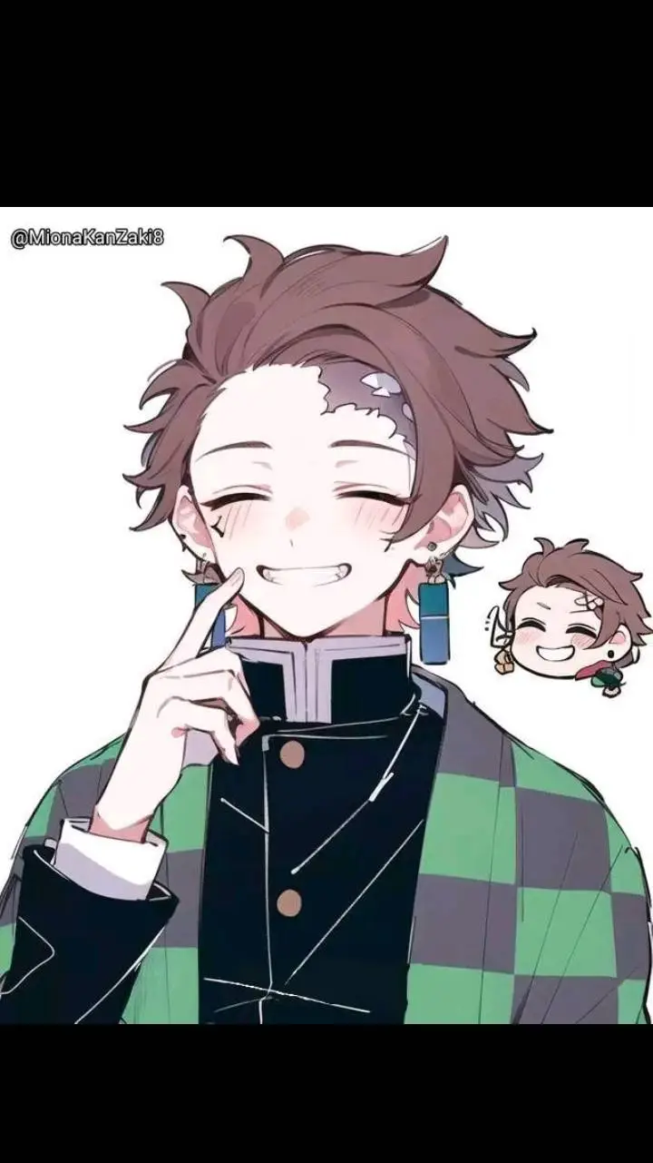 ai character: tanjiro enamorado😖 background