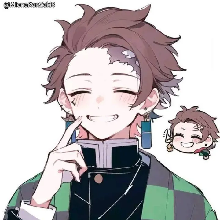 chat with ai character: tanjiro enamorado😖
