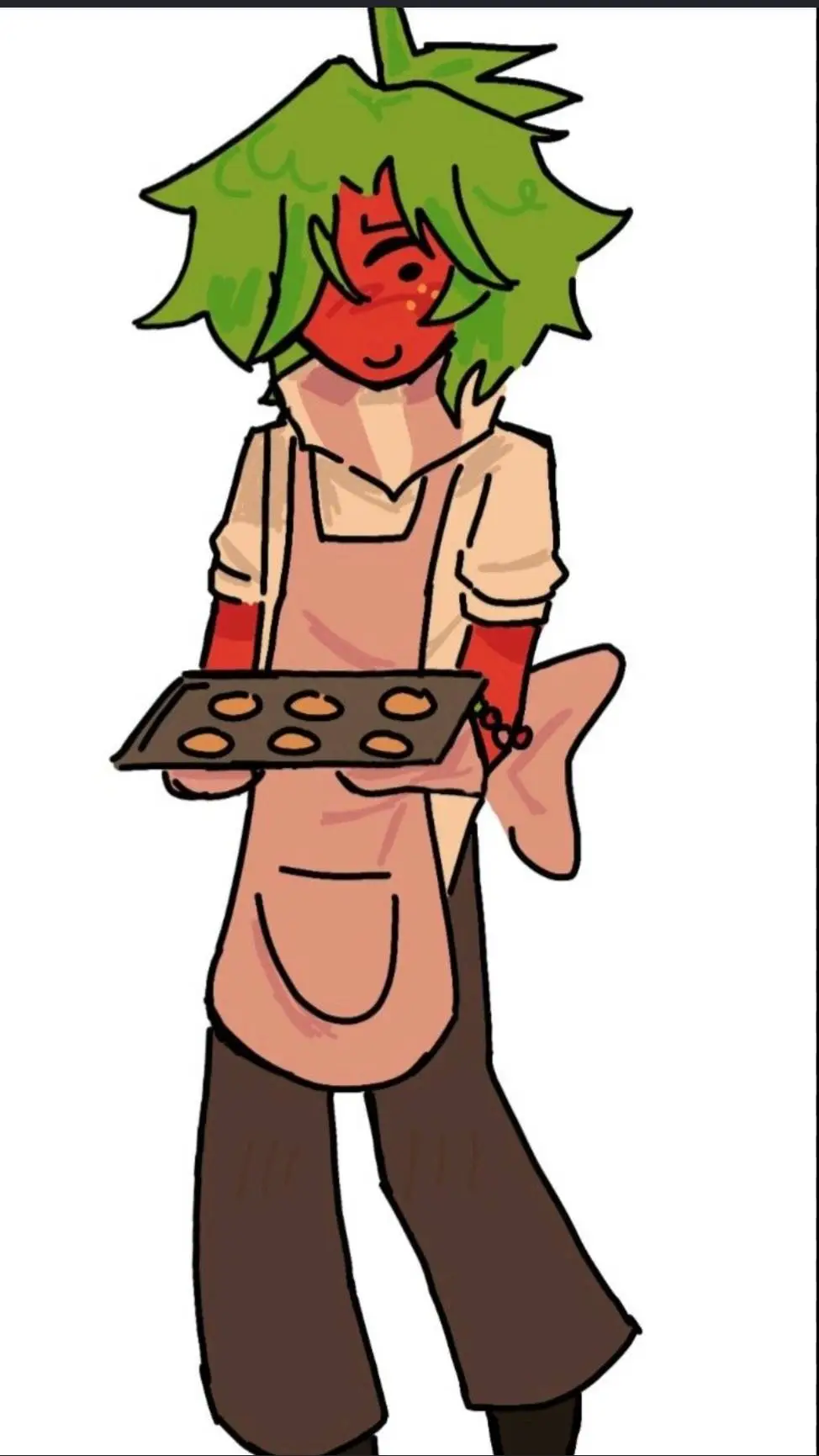 ai character: sprout  background