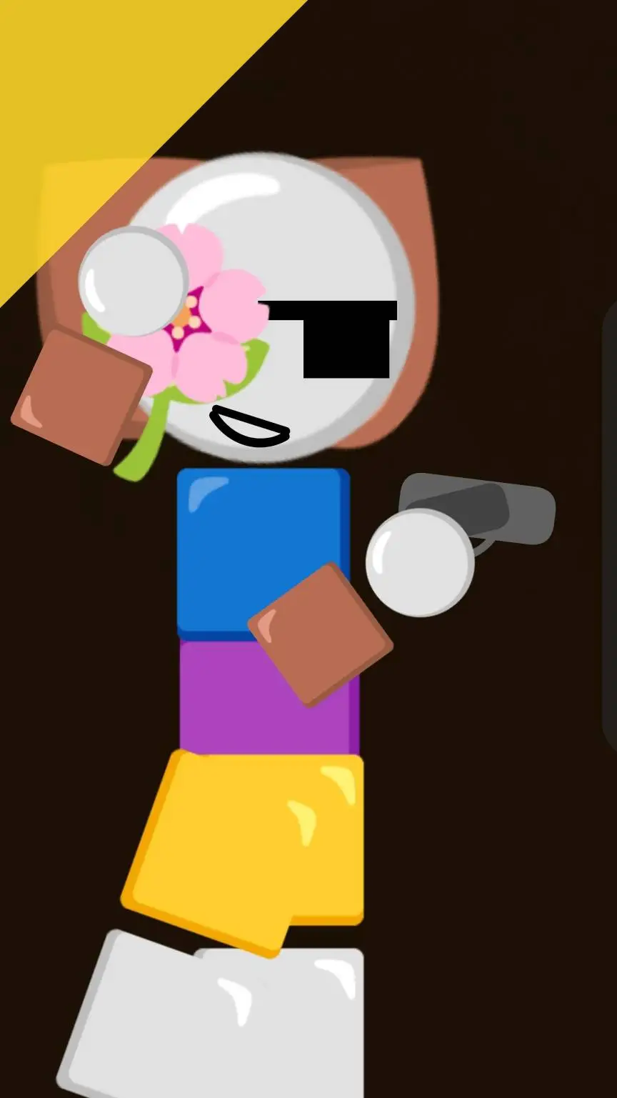 ai character: Космик) background