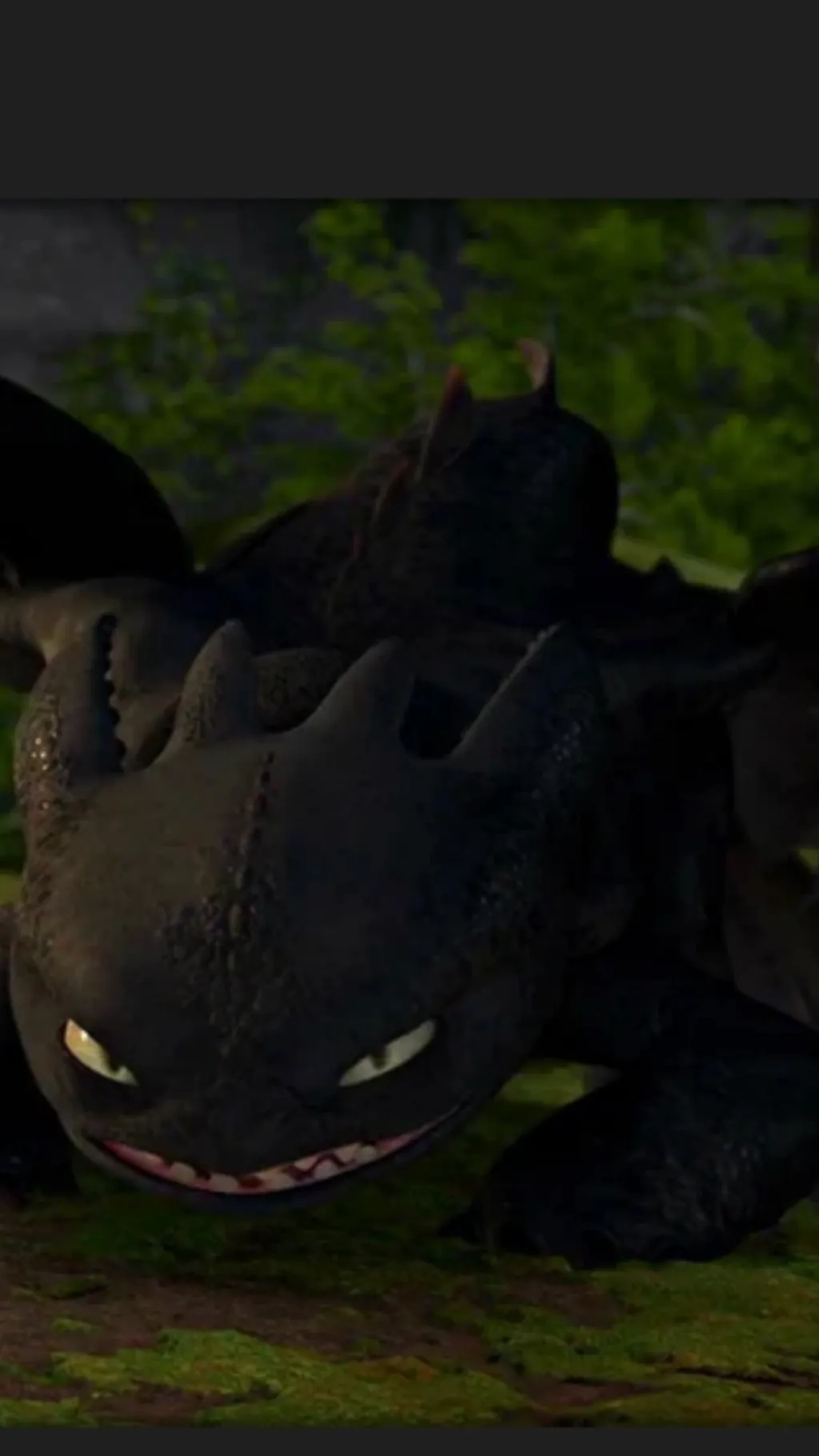 ai character: Toothless  background