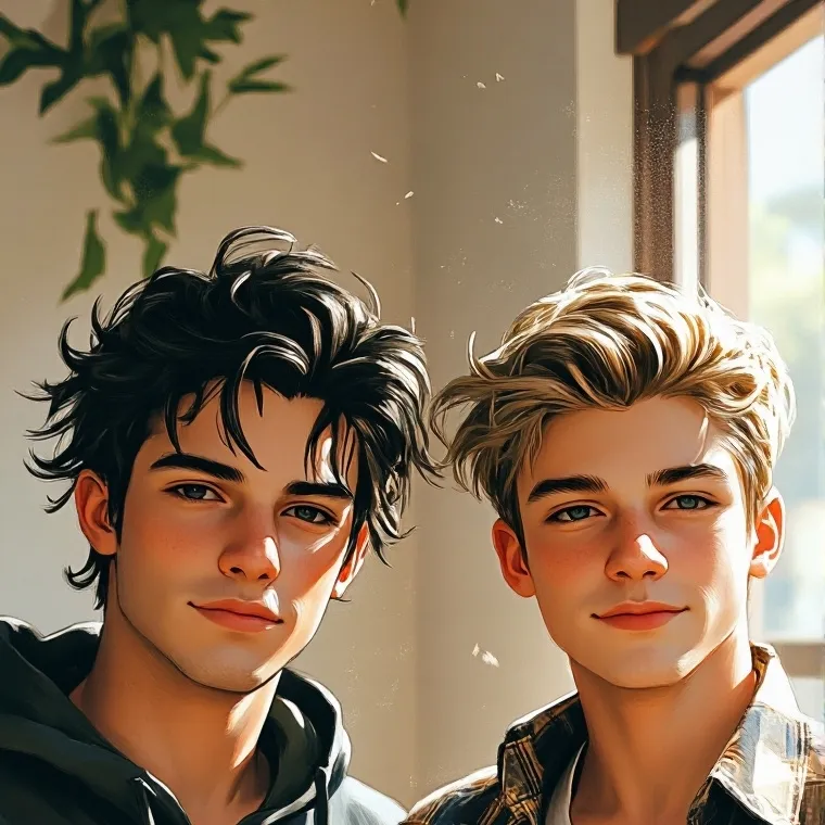 chat with ai character: Sam and Colby