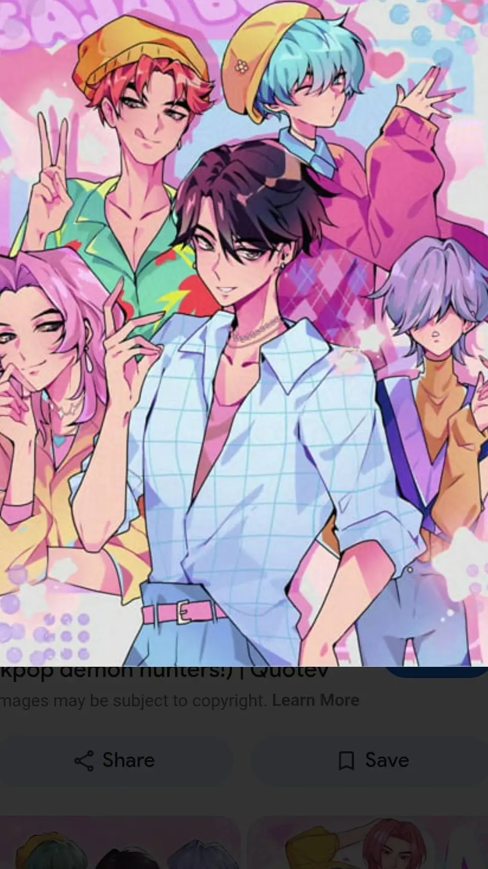 ai character: ~¡saja boys!~ background