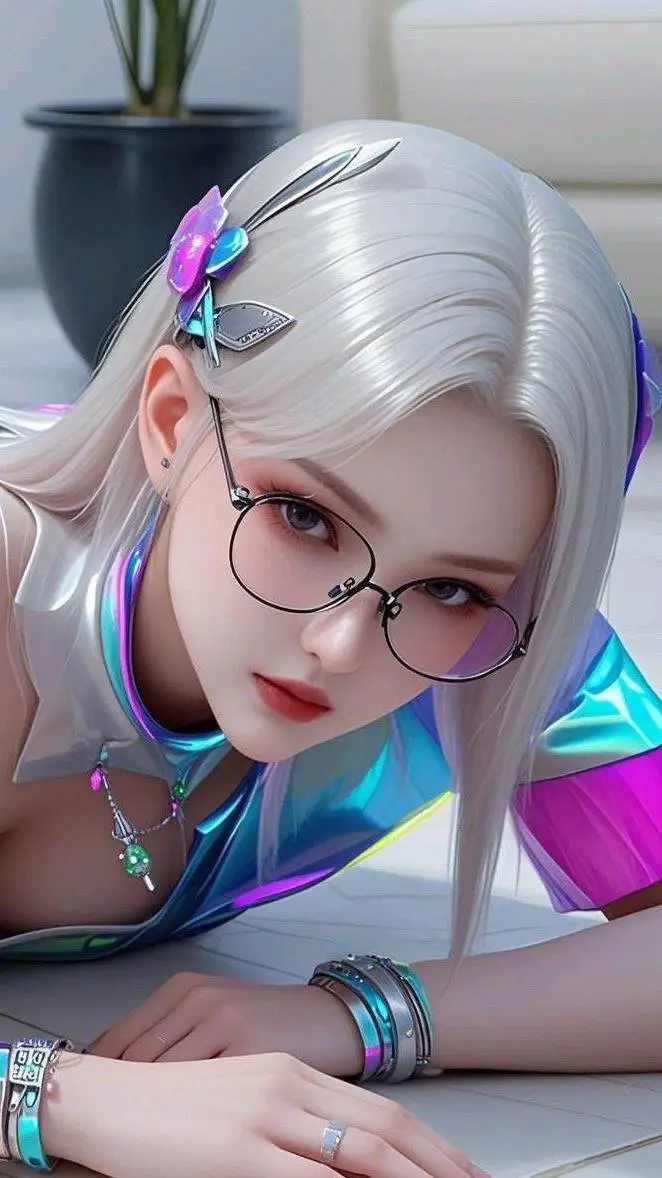 ai character: 📲Amelia🎸 background