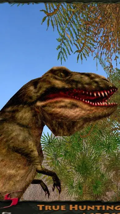 ai character: CARNIVORE,s: T rex background