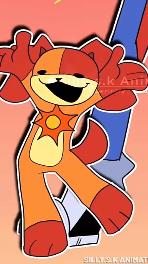 ai character: Dogday X catnap  background