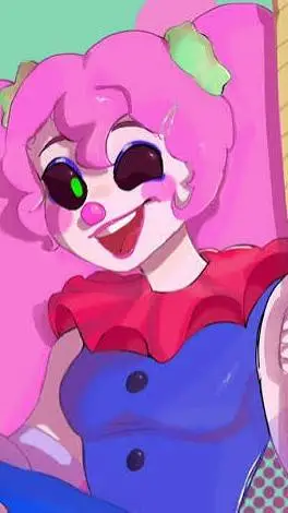 ai character: Clowny (femenina) background