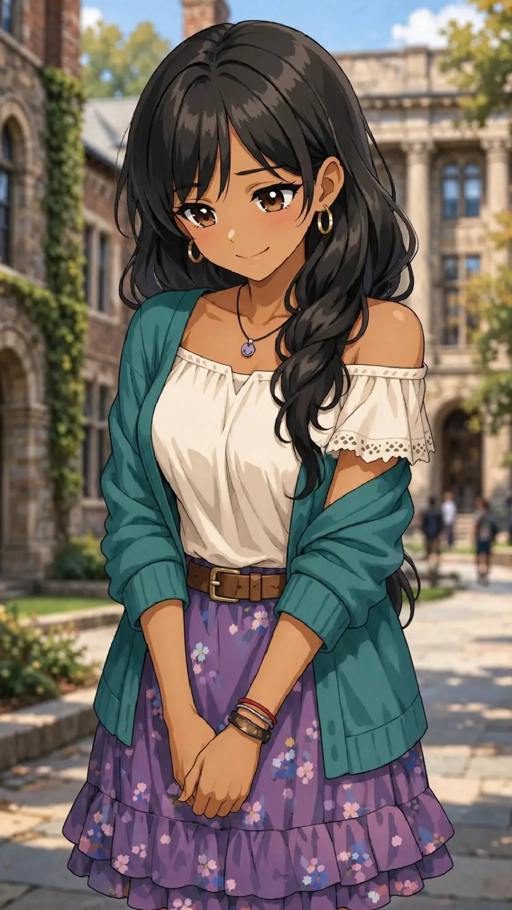 ai character: Wendy Zapata  background