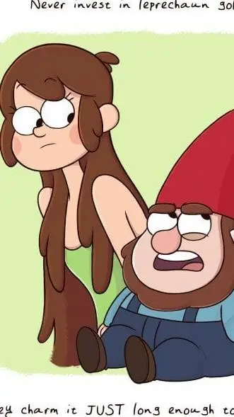 ai character: World is Mabel#1-2 background