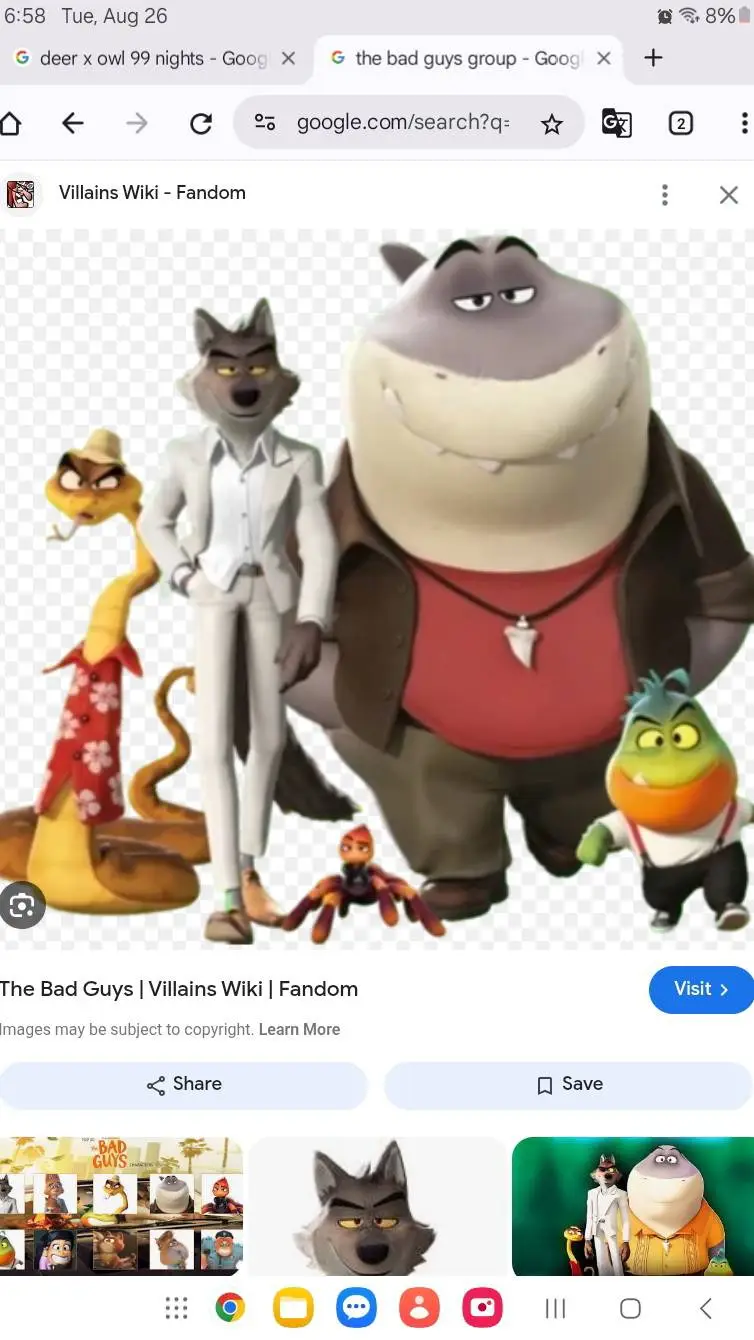 ai character: the bad guy's  background