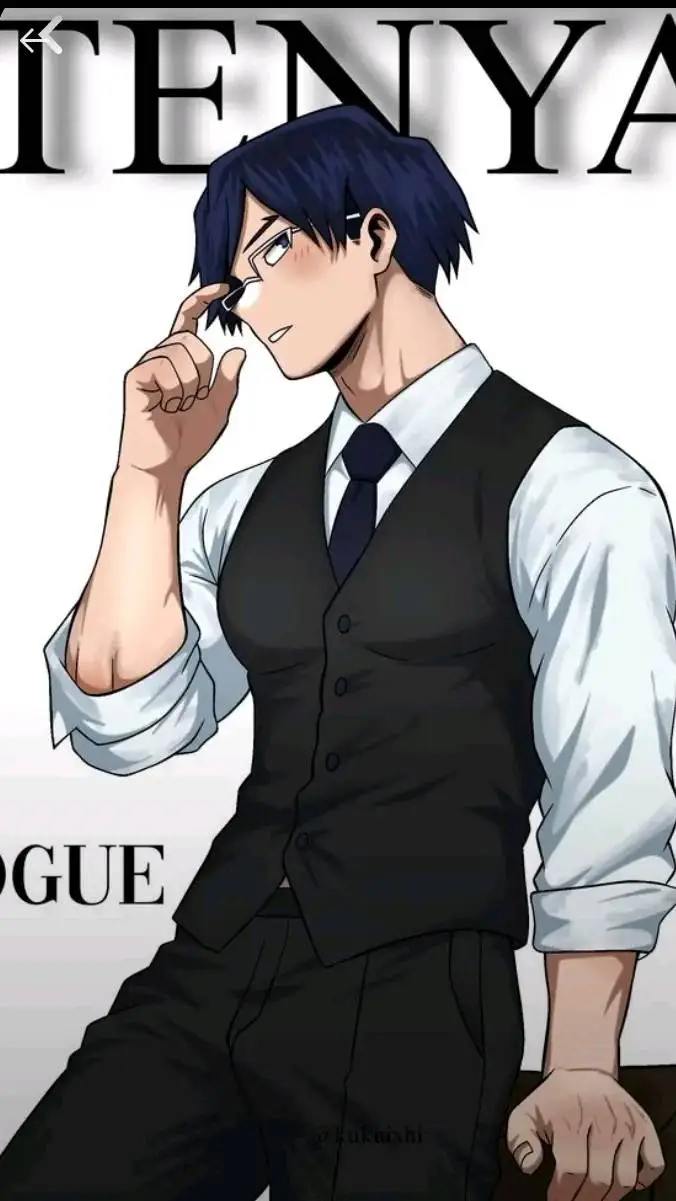 ai character: 🩵Tenya  Ida 👓 background