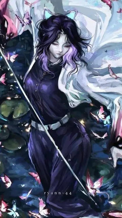 ai character: 🦋Shinobu💜 background