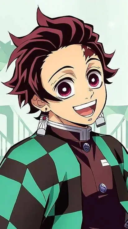ai character: 💚Tanjiro Kamado🖤 background