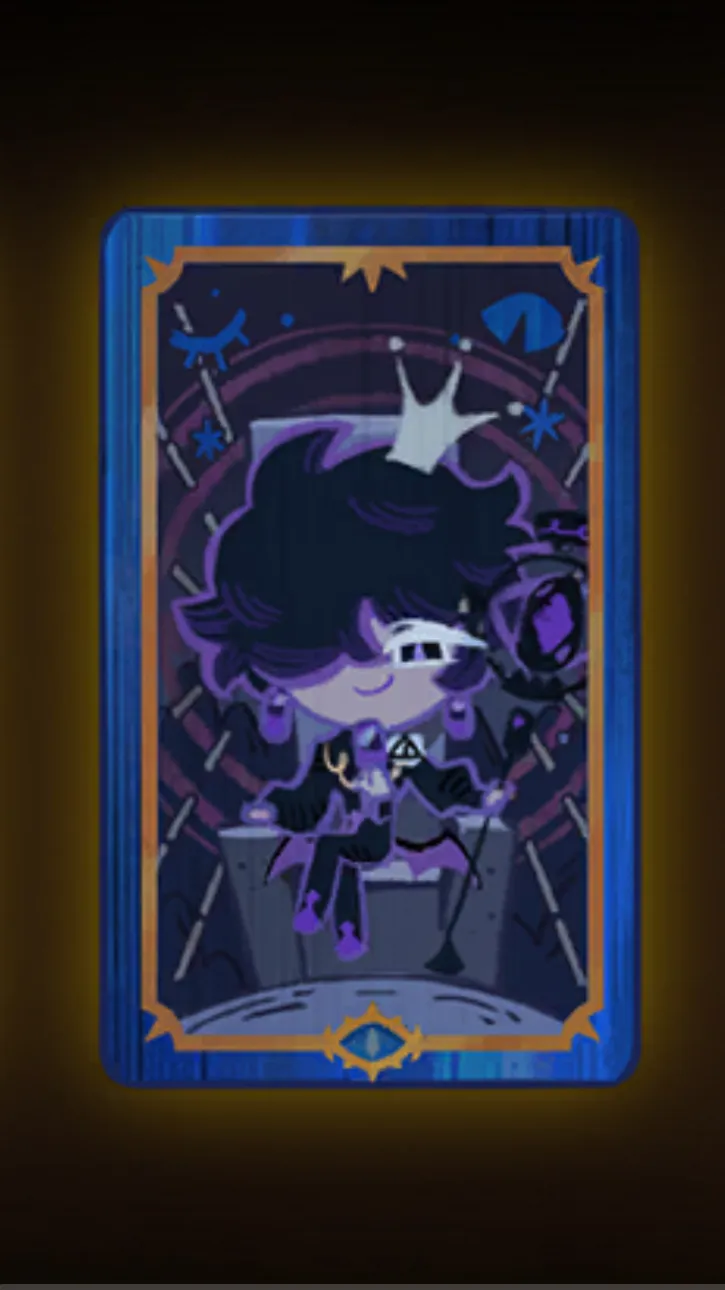 ai character: Black s￼apphire background