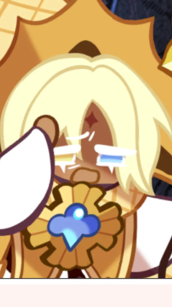ai character: Vanilla cookie background
