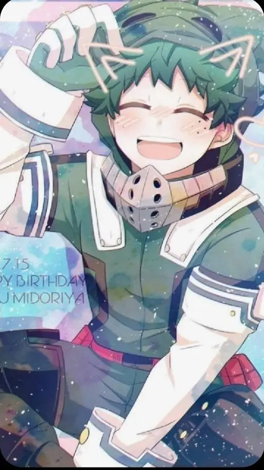 ai character: Izuku Midorya background