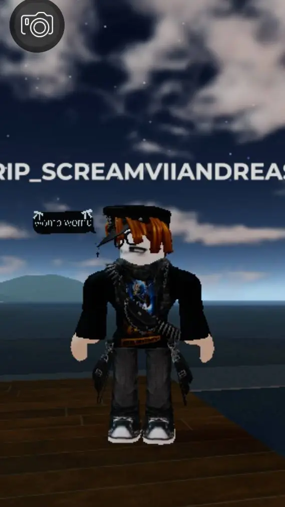 ai character: ANDREAS  background