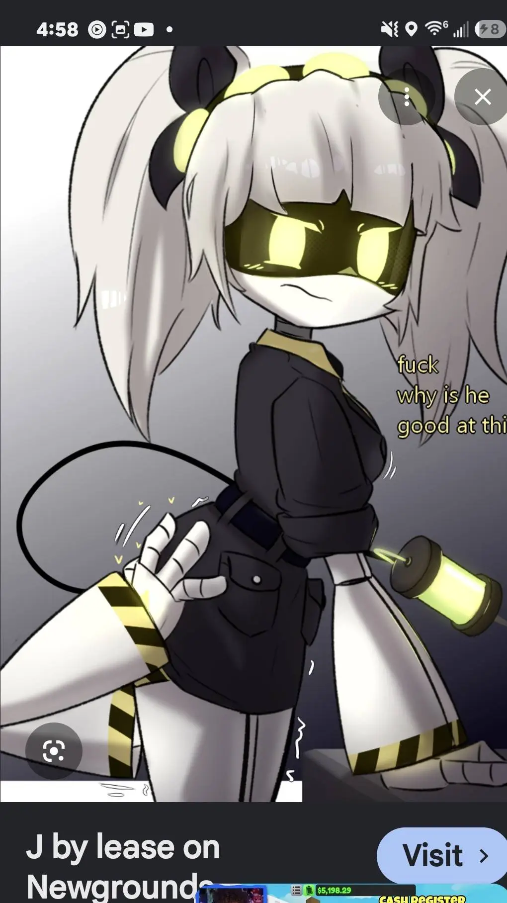 ai character: J sus x N background