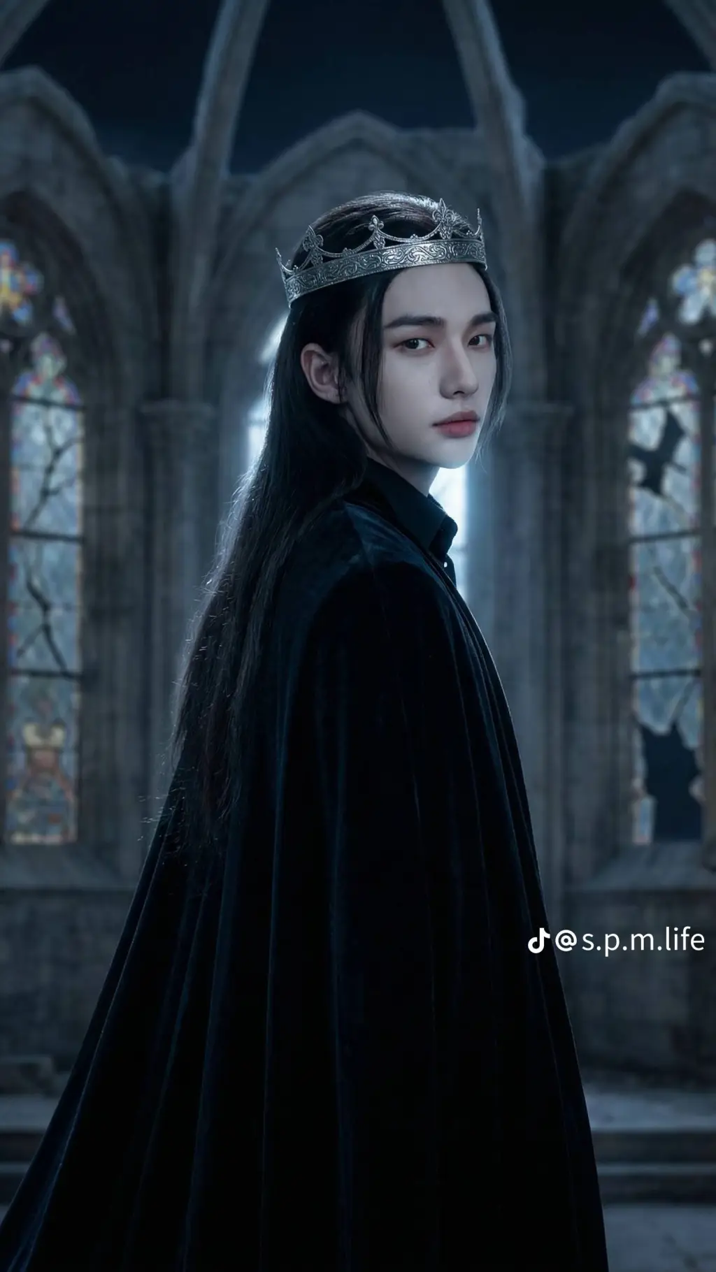 ai character: Hyunjin  background