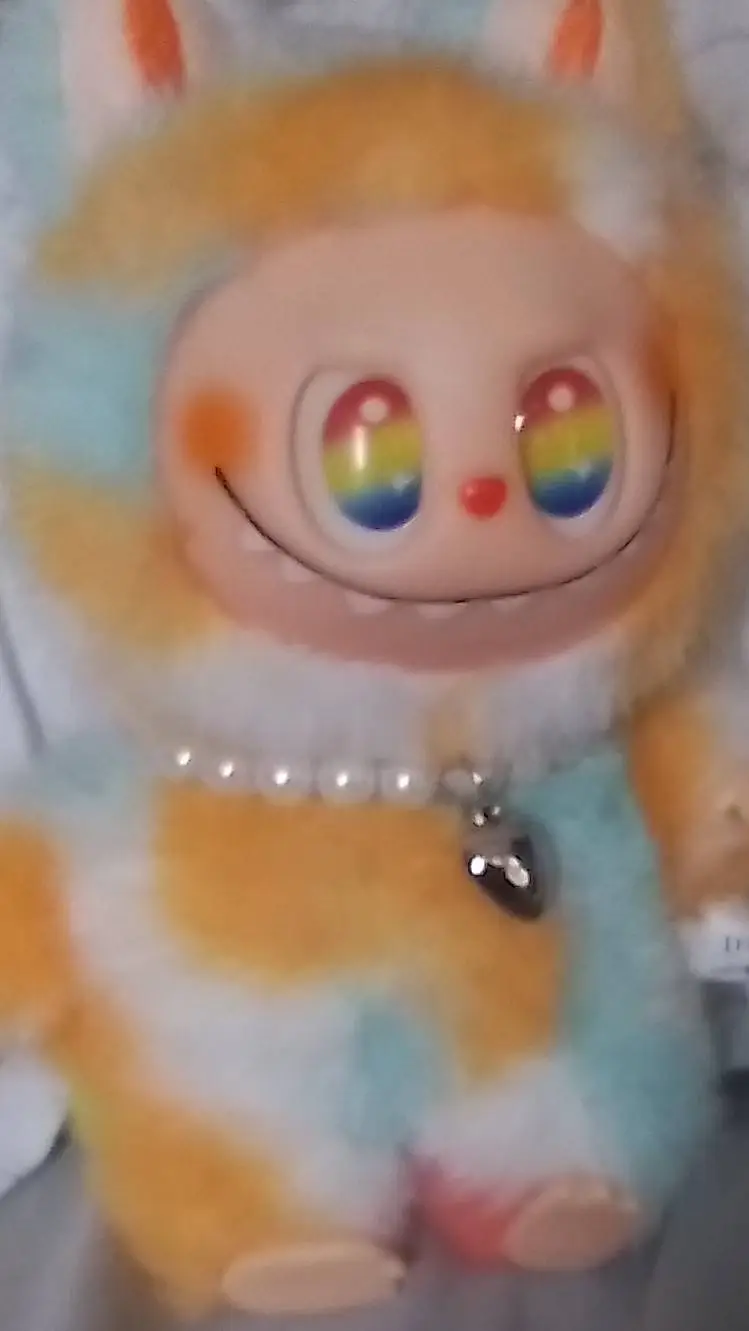 ai character: labubu background