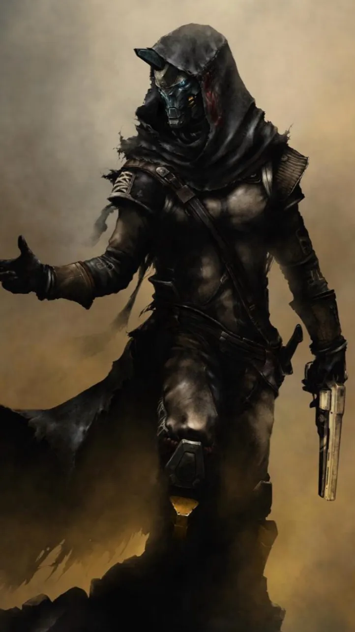ai character: Cayde-6 vanguard  background