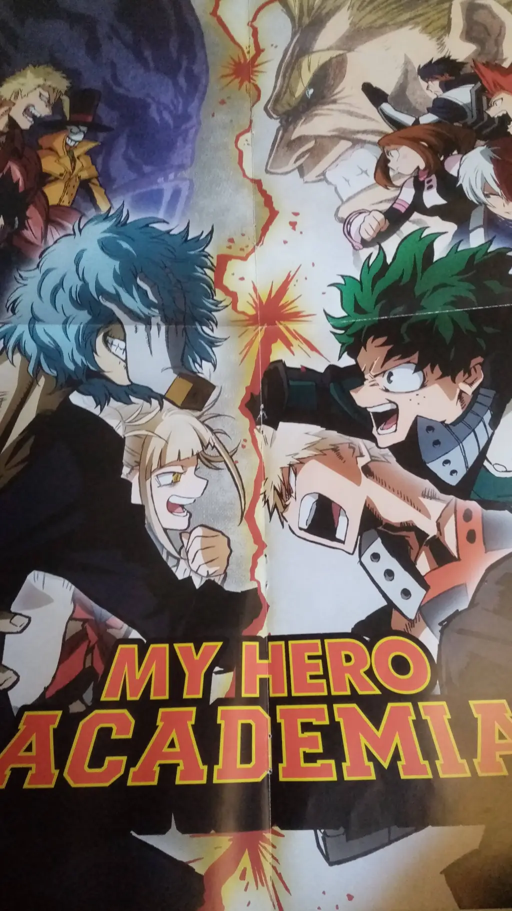 ai character: MHA le combat  background