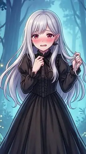 ai character: moon background