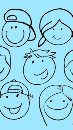 ai character: TheSmileyfam background