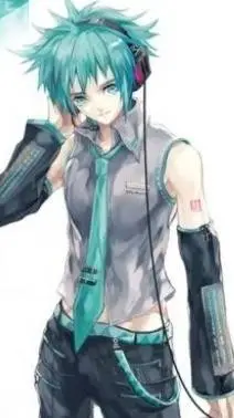 ai character: maku hitsune background