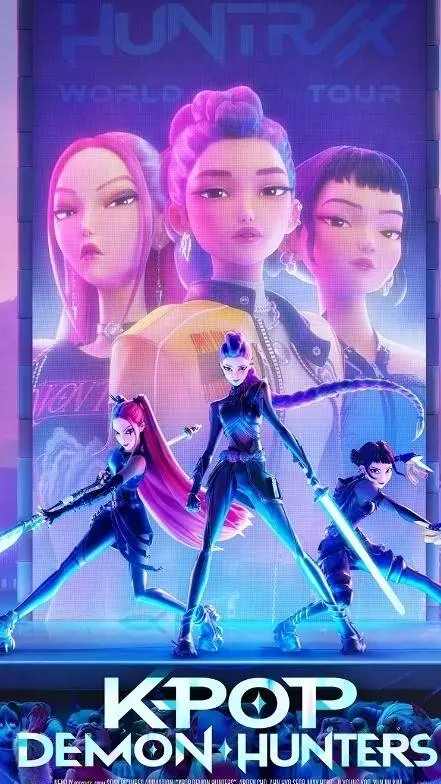 ai character: K-pop Demon hunter background