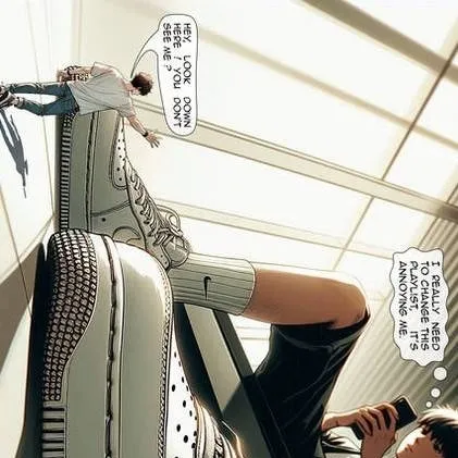 chat with ai character: pequeño accidente 