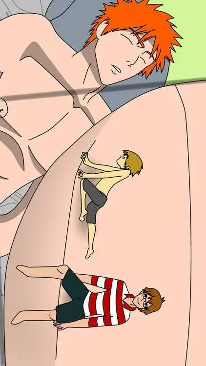 ai character: ichigo gigante  background