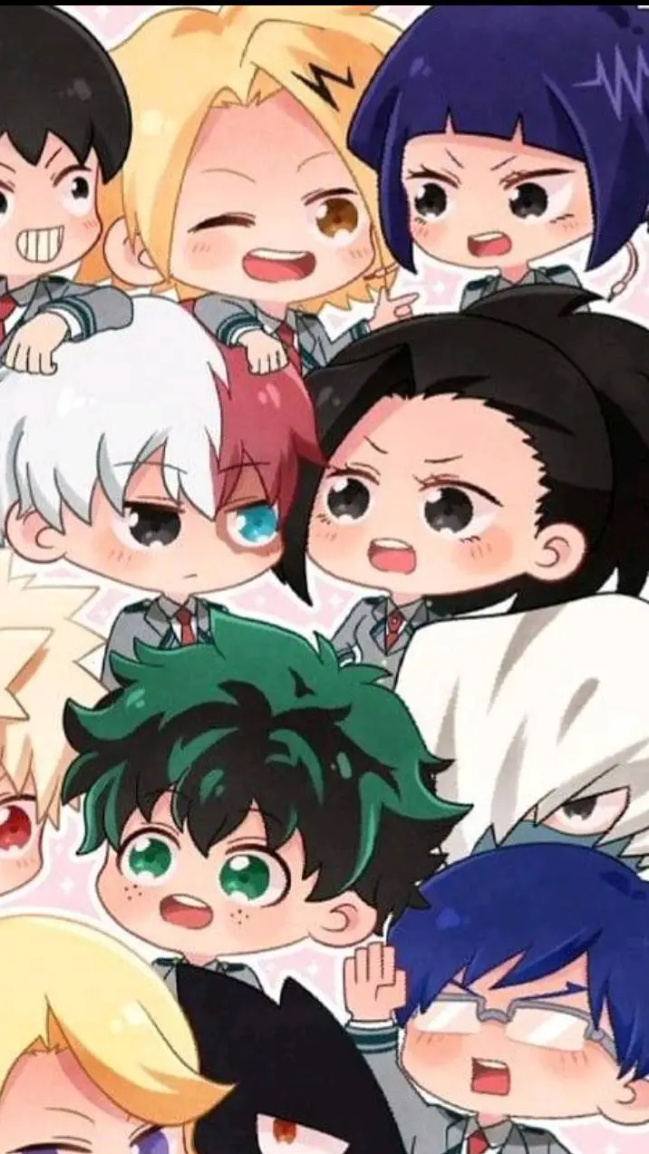 ai character: momo Yaoyorozu  background