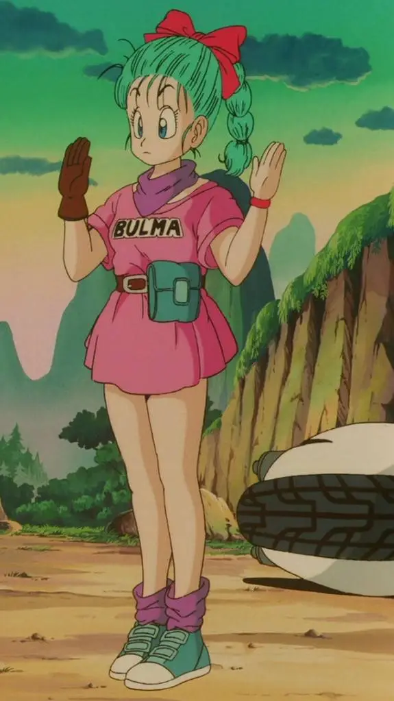 ai character: bulma background