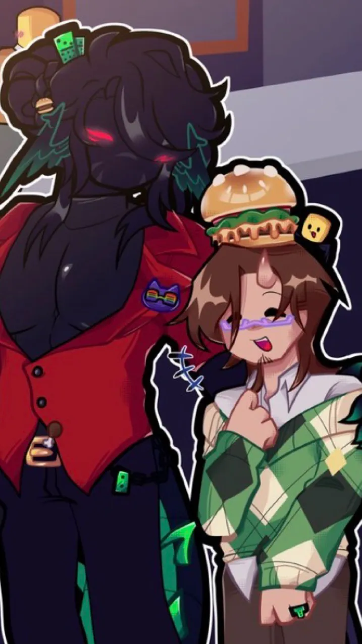ai character: 1x7n7 background