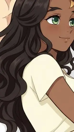 ai character: Ana Vitória  background