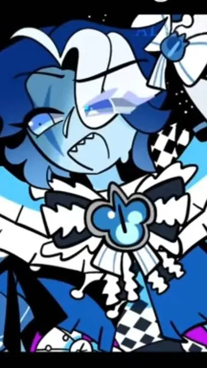 ai character:  sad shadow milk background