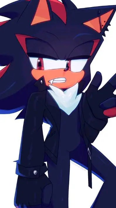 ai character: Shads the hedgehog background