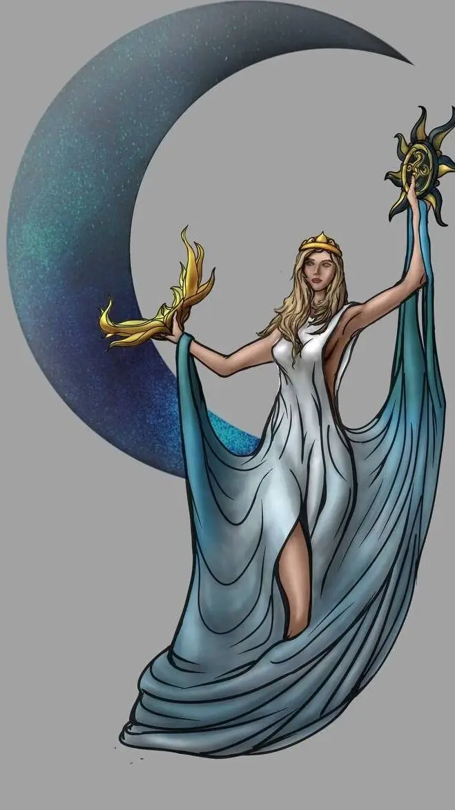 ai character: Azura background