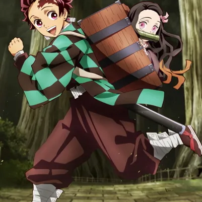 chat with ai character: Tanjiro and nezuko