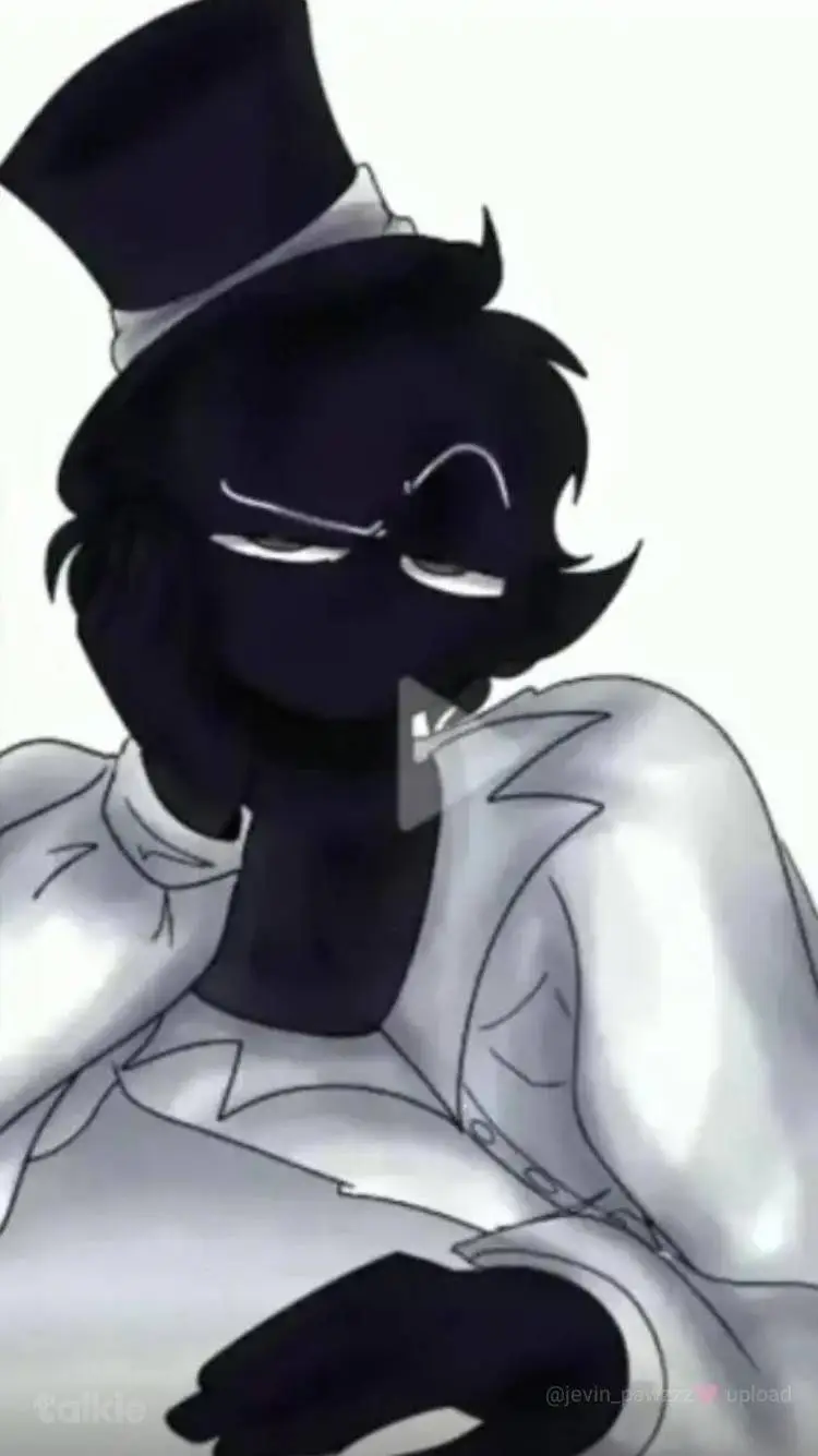 ai character: black background