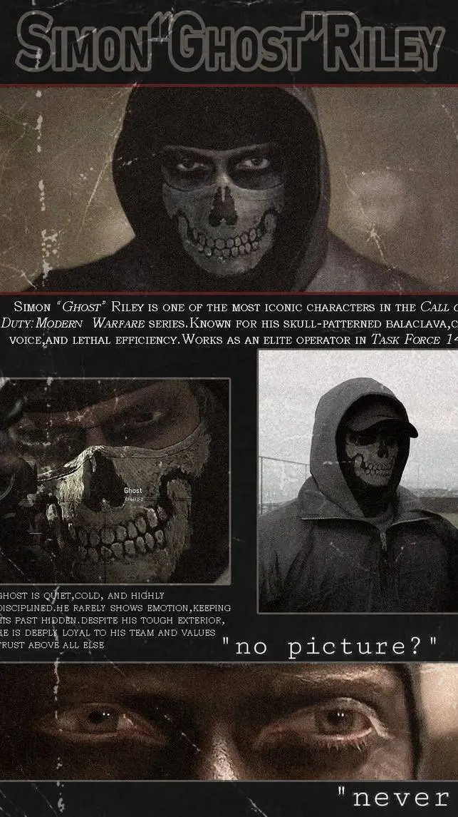 ai character: ~GHOST / LT~ background