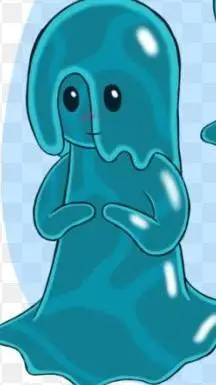ai character: puddle slime background