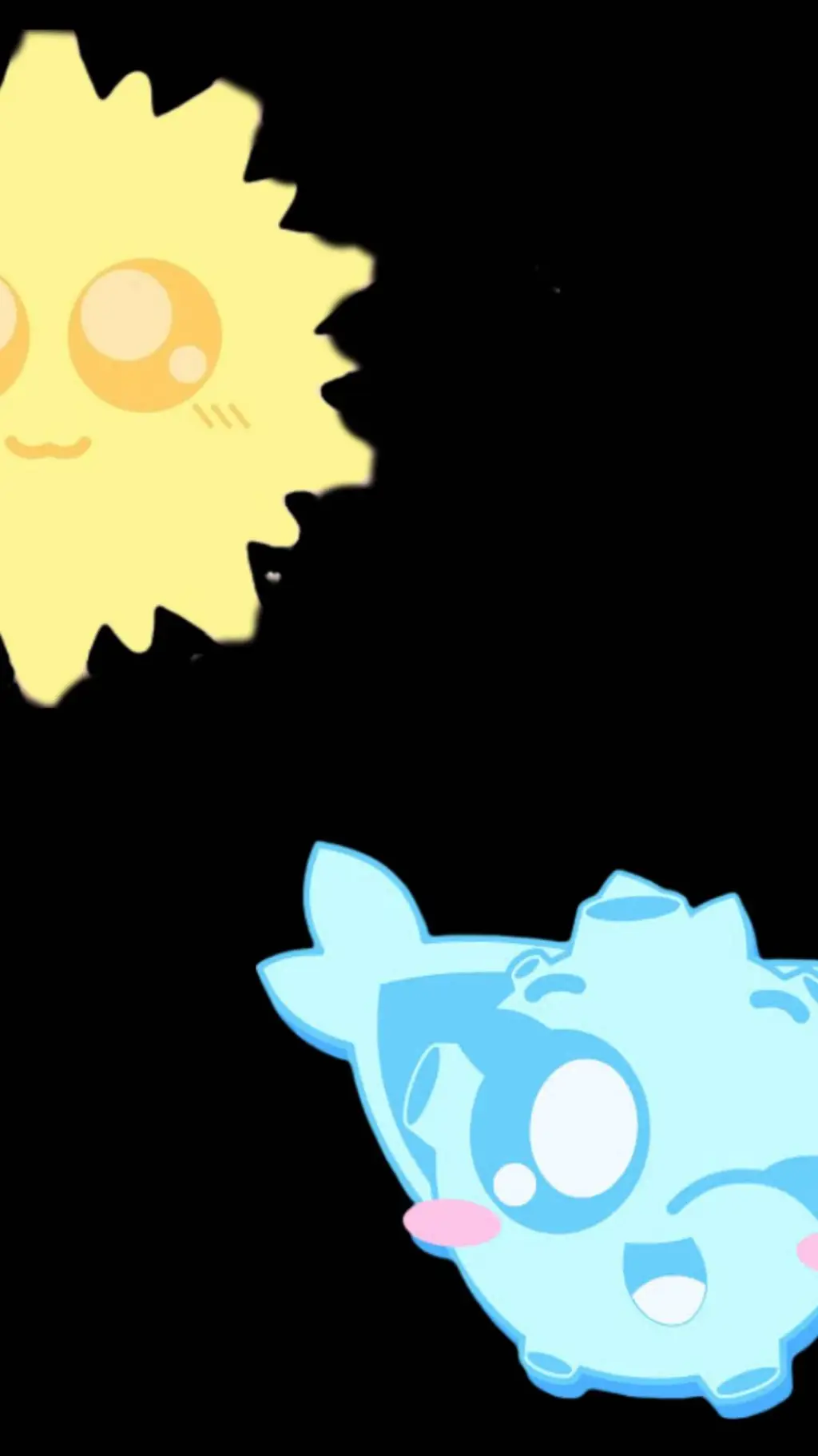 ai character: sunshine moonlight background