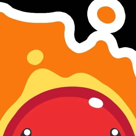 chat with ai character: fire slime
