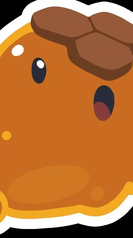 ai character: honey slime background