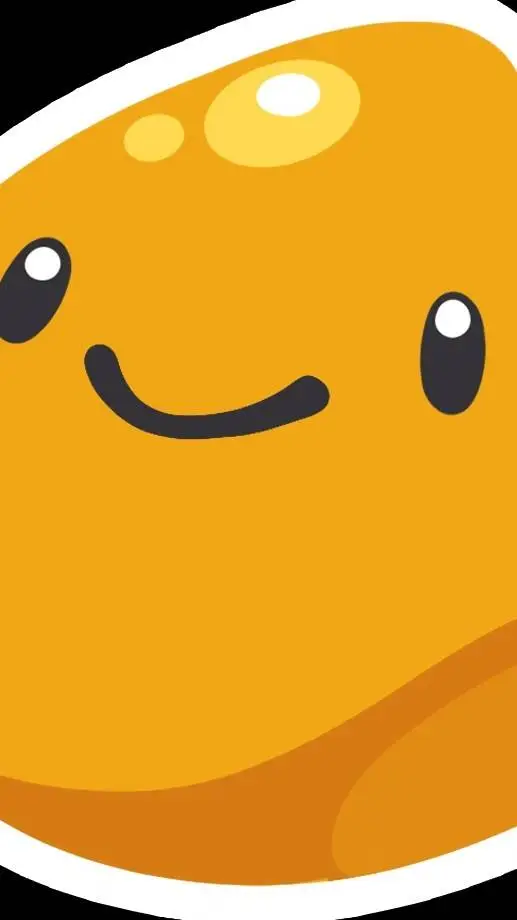 ai character: golden slime background