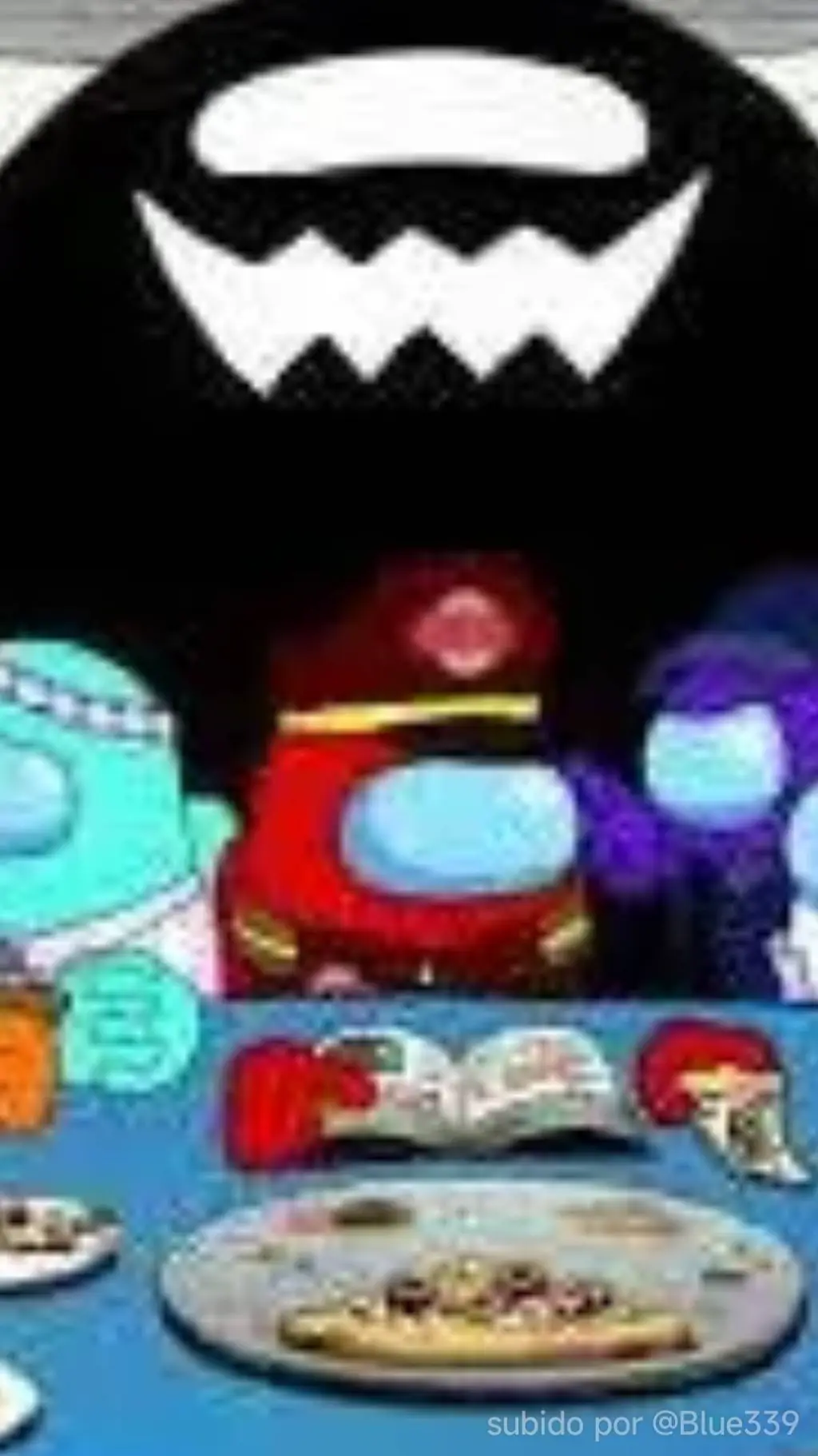 ai character: among us show background